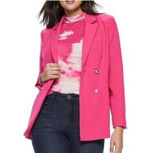 Nine West Vibrant Pink Blazer